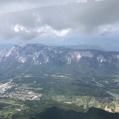 Flugwegposition um 12:19:54: Aufgenommen in der Nähe von Municipality of Kranjska Gora, Slowenien in 2460 Meter
